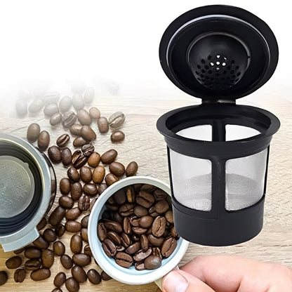 Eco-Friendly Reusable Coffee Pods with Stainless Steel Filter