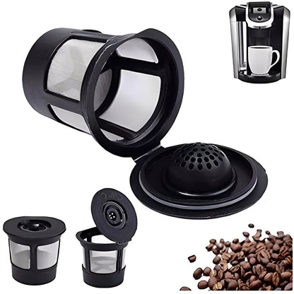 Eco-Friendly Reusable Coffee Pods with Stainless Steel Filter