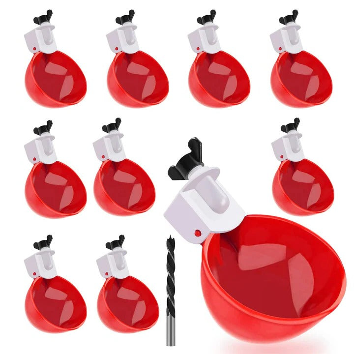 Smart 10-Piece Poultry Hydration System for Farms