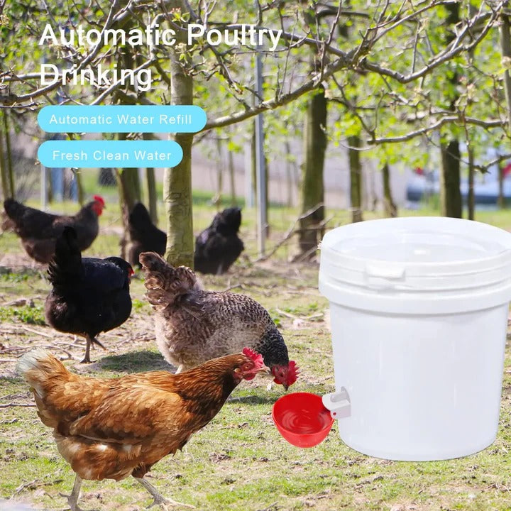 Smart 10-Piece Poultry Hydration System for Farms