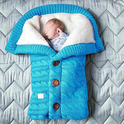 Luxurious Infant Blanket and Soft Swaddle Wrap