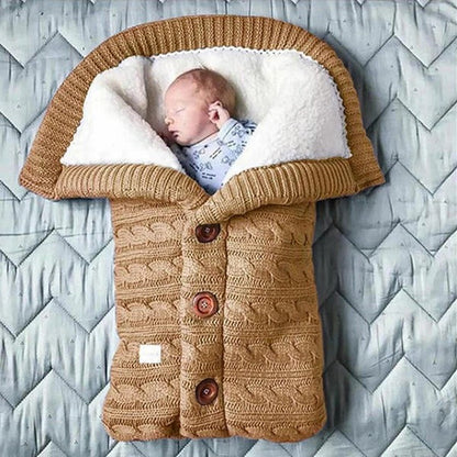 Luxurious Infant Blanket and Soft Swaddle Wrap