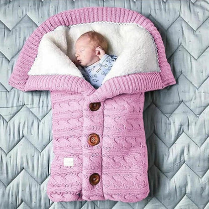 Luxurious Infant Blanket and Soft Swaddle Wrap