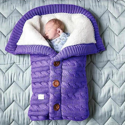 Luxurious Infant Blanket and Soft Swaddle Wrap