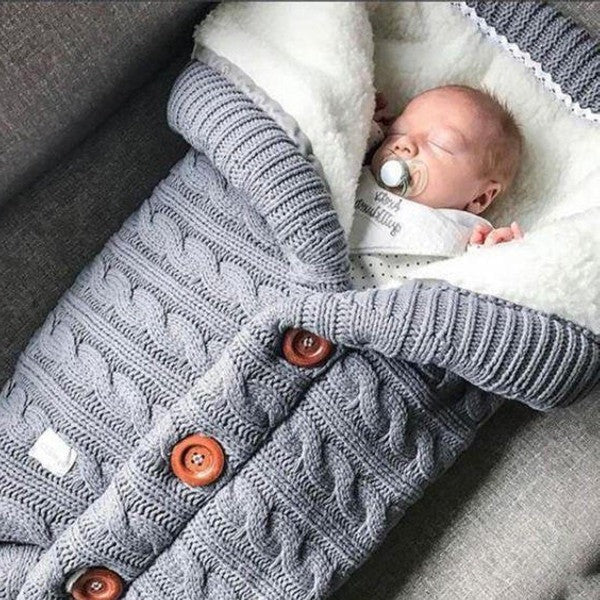 Luxurious Infant Blanket and Soft Swaddle Wrap
