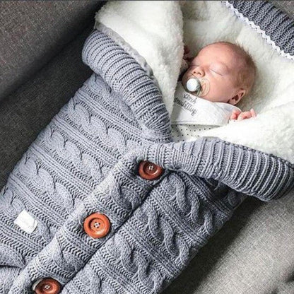 Luxurious Infant Blanket and Soft Swaddle Wrap
