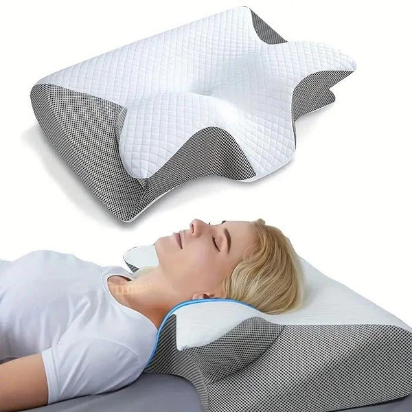 Ergonomic DreamCloud Pillow with Side Support for Ultimate Comfort