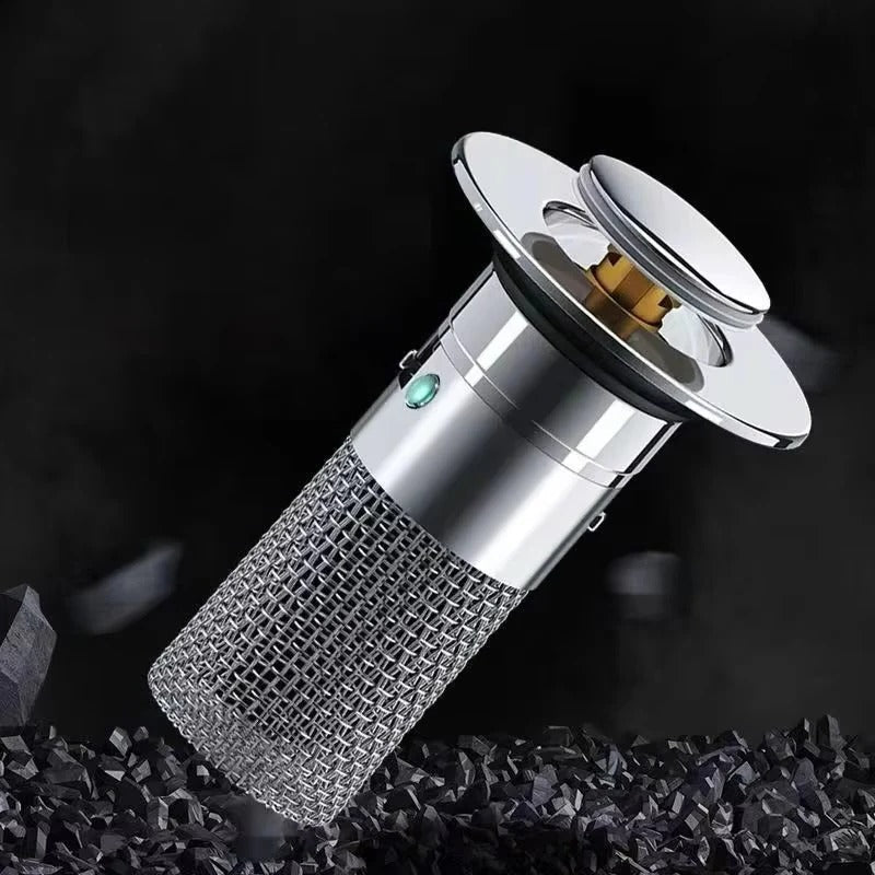 Removable Strainer Basket Sink Stopper with Bounce Press for Standard Drains