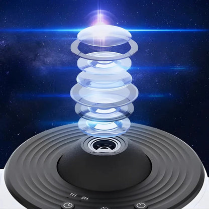 Cosmic Dream LED Projector with 13 Space Disks and Whisper-Quiet Rotation