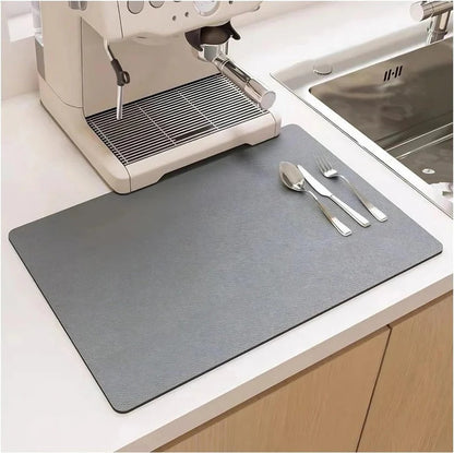 Quick-Dry Dish Drying Mat with Advanced Absorption Technology