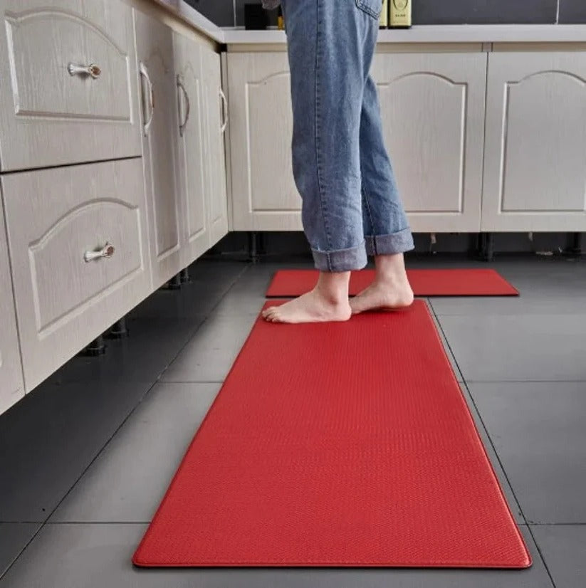 Kitchen Comfort Mat with Thick Foam Padding and Non-Slip Rubber Bottom