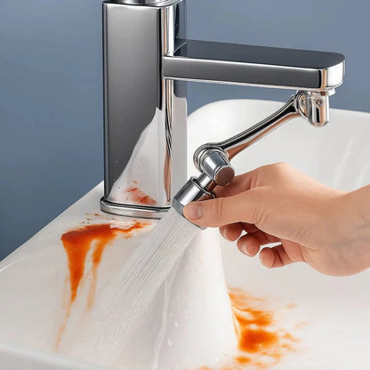 360-Degree Rotating Faucet Attachment with Dual Spray Options
