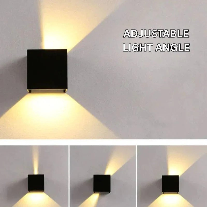 Versatile Magnetic Wall Lamp with Rechargeable Battery and Custom Brightness