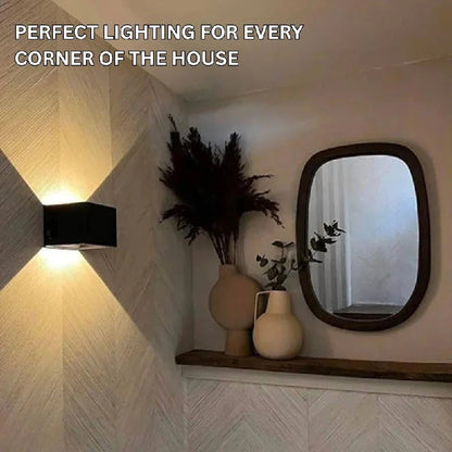 Versatile Magnetic Wall Lamp with Rechargeable Battery and Custom Brightness