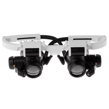 Magnifying Glasses with LED Light and Interchangeable Lenses, 8x 15x 23x