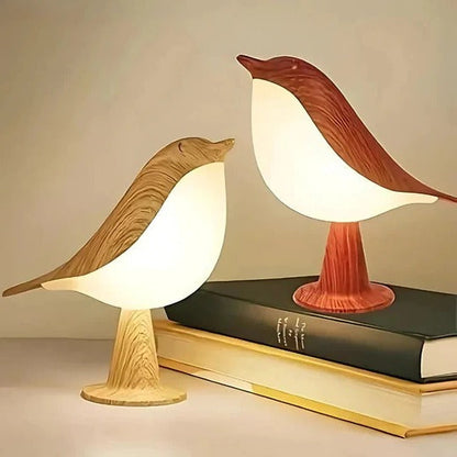 Elegant Avian-Inspired Table Lamp with Aroma Enhancer
