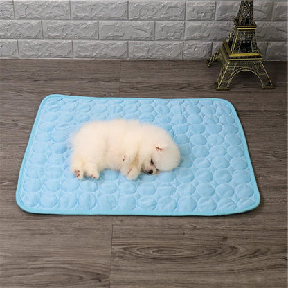 Cooling Comfort Mat with Portable Design and Washable Cover