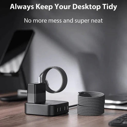 Self-Coiling Magnetic Charging Cable for Hassle-Free Use