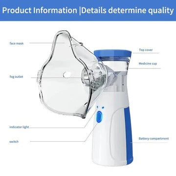 Compact Nebulizer for Effortless Breathing Anywhere