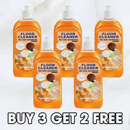 Eco-Friendly Floor Cleaner with Zesty Lemon Fragrance - 3.38 oz