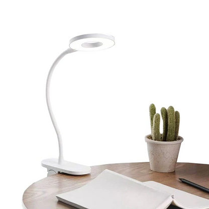 Wireless Dimmable LED Desk Lamp with Clip – Rechargeable Reading Light for Bed, Study, and Camping, 25 Hours