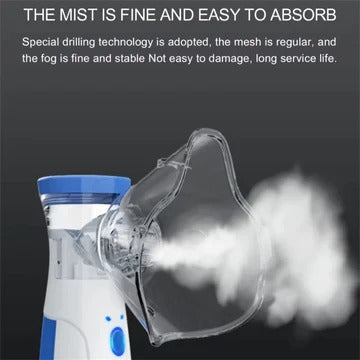Compact Nebulizer for Effortless Breathing Anywhere