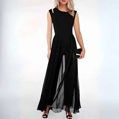 Slim Fit Women's One-Piece Jumpsuit with Pockets in Soft, Breathable Fabric