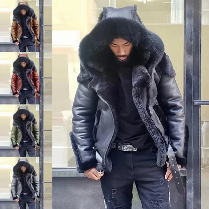 Men's Versatile Outdoor Jacket for Cold Weather Adventures