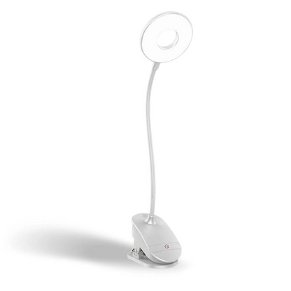 Wireless Dimmable LED Desk Lamp with Clip – Rechargeable Reading Light for Bed, Study, and Camping, 25 Hours