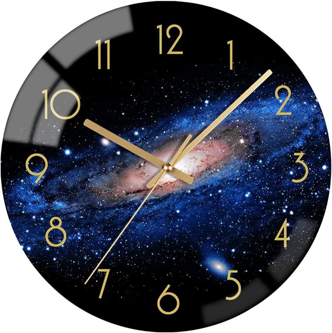 Stylish Wall Clock in Galaxy Design
