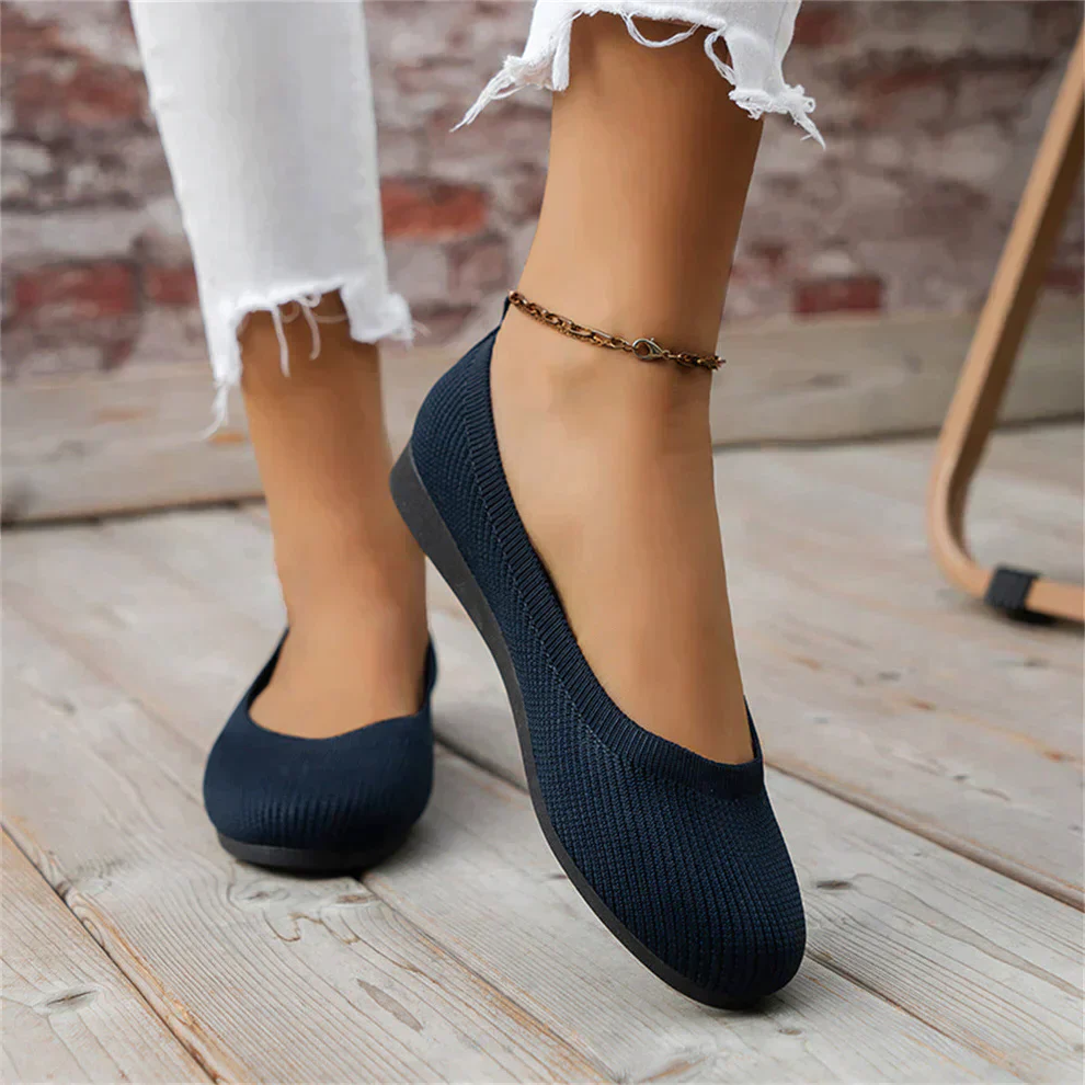 Women's Effortless Comfort Shoes with Arch Support and Slip Resistance