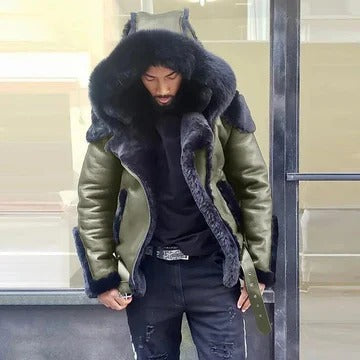 Men's Versatile Outdoor Jacket for Cold Weather Adventures