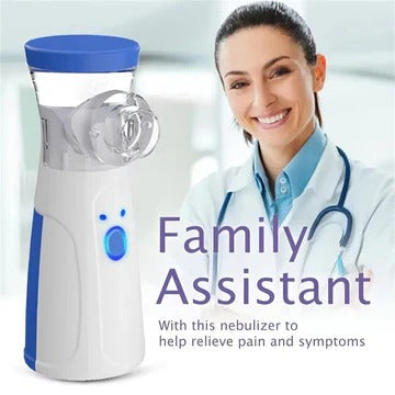 Compact Nebulizer for Effortless Breathing Anywhere