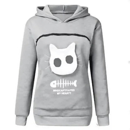 Cozy Hoodie with Front Pocket for Small Pet Comfort