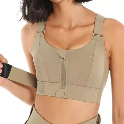 Ultimate Front-Zip Sports Bra for Active Lifestyles