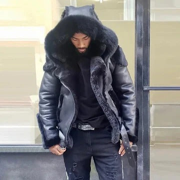 Men's Versatile Outdoor Jacket for Cold Weather Adventures