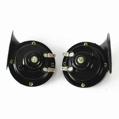 High-Impact Vehicle Horn with Integrated Compressor