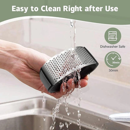 Effortless Garlic Crusher with Built-in Bottle Opener