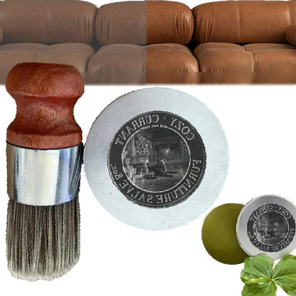 Revive Your Leather with Eco-Friendly Conditioning Cream & Brush