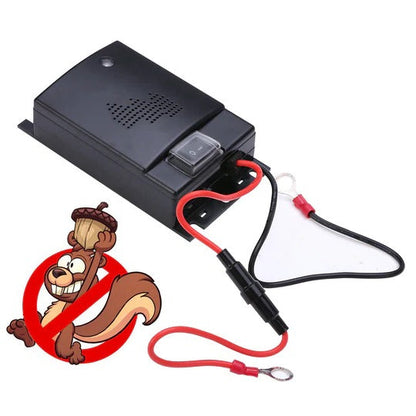 Smart Ultrasonic Rodent Deterrent for Vehicle Safety