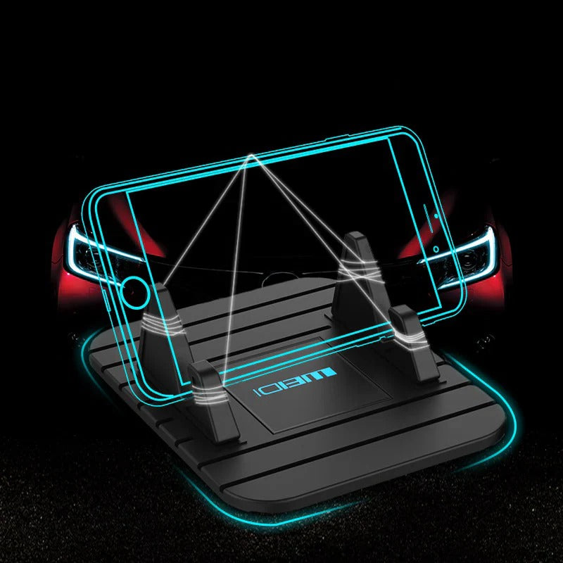 Secure Grip Phone Stand for Dashboard - Hands-Free Mounting
