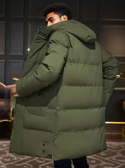 Ultimate Cold-Weather Long Jacket for Men