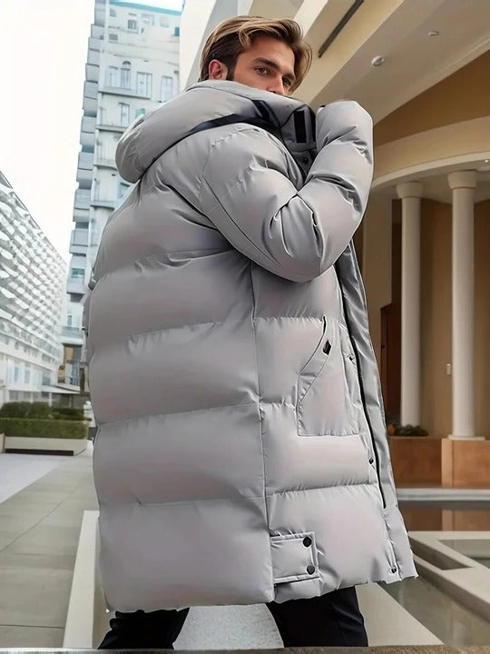 Ultimate Cold-Weather Long Jacket for Men