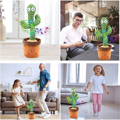 Engaging Musical Cactus Companion for Kids