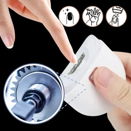 Smart Nail Trimmer with Dual Speed Control for Effortless Grooming