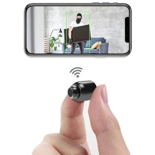 Compact Wireless HD Security Camera with Night Vision