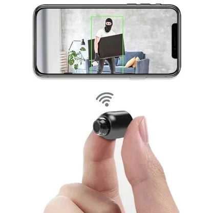 Compact Wireless HD Security Camera with Night Vision