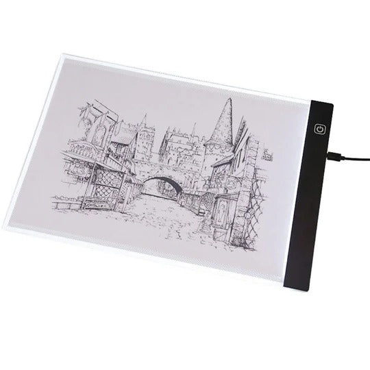 Slim LED Art Tablet for Effortless Tracing and Sketching