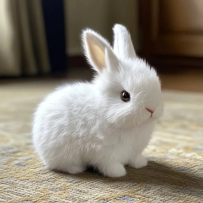 Voice-Activated Plush Rabbit with Interactive Features