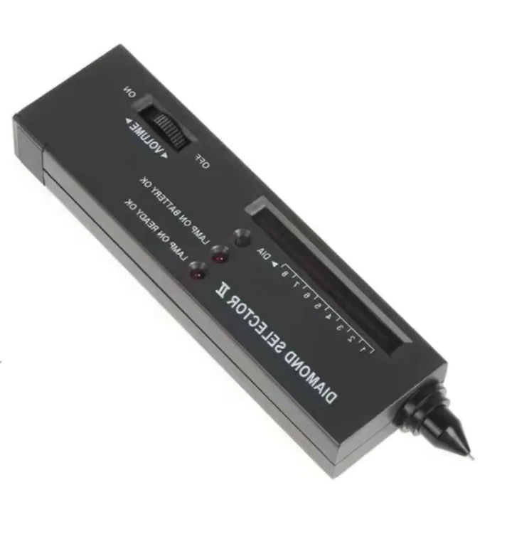 Handheld Gemstone Authenticity Checker with Sound Alert & Display